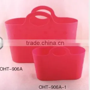 FASHION Handle Plastic Basket thumbnail-2