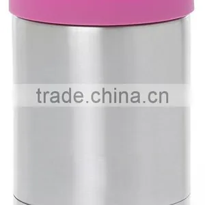 Double Wall 12 Ounce Vacuum Stainless Steel Beverage Chilled Can Cooler BPA Free Water Bottle Flask thumbnail-2
