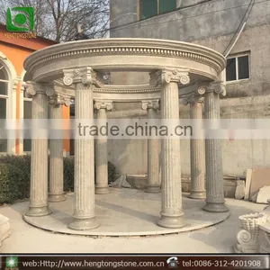 Cheap Used Garden Pavillion Marble Gazebo For Sale thumbnail-1
