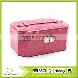 Custom Made Higher Quality Faux Brown Jewelry Box Making Supplies thumbnail-2