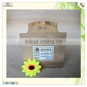 Unfinished Eco Dome Carved Bird Nest House Cages thumbnail-4