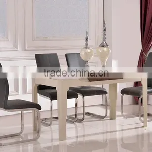 TH386 Simple Design Dining Table Mdf Dining Table Designs Marble Dining Table Designs thumbnail-3