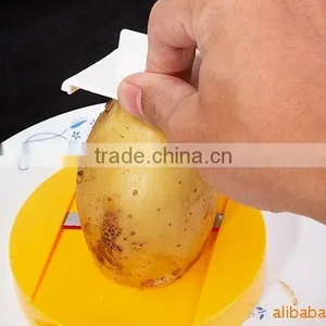 CY124 Creative Homemade Microwave Oven Baked Potato Chips Maker Device Slicer and Plate Kitchen Tool Manufacturer thumbnail-6