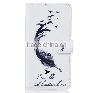 Universal Embossed PU Flip Stand Wallet Leather Mobile Phone Back Cover For IPhone 6 6S thumbnail-5