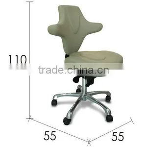 Potable Movable Ottoman Stool Hydraulic Chair With Wheels Used Salon Furniture TKN-39052 thumbnail-2