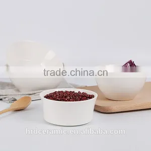 450ml Cheap Custom Printed Ceramic Soup Bowl , Color Porcelain Deep Round Bowl thumbnail-2