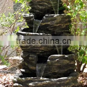 Granite Rock Waterfall Fountain (YX-F08) thumbnail-1