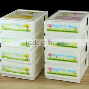 Different Layer Plastic Drawer Cabinet Plastic Drawer Organizer thumbnail-3