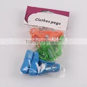 10 pc Three Colours Plastic Clothespin thumbnail-1