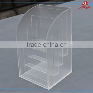 2017 China Supplier Wholesale Clear Acrylic File Holder Desktop Stationery Organiser thumbnail-5