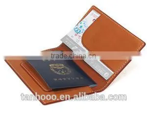 Leather Passport Wallet Card Holder With Multifunction Large Capacity Wholesale thumbnail-1
