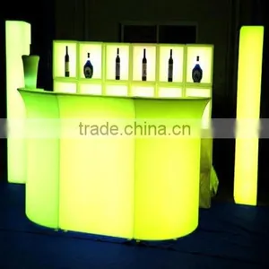 Hot 2016 ! Modern Commercial Plastic Led Bar Counter For Sale / Bill Counter thumbnail-1