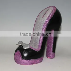 Ceramic High-heeled Shoes Coin Bank thumbnail-1
