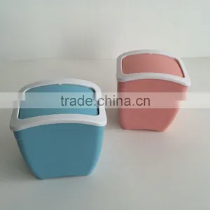 2015 New Style Mini Plastic Trash Can With Active Cover thumbnail-1