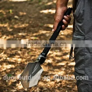 Patented Multi-function Compact Emergency Gear With Shovel Hoe Knife Fire Starter thumbnail-3
