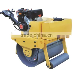 Walk Behind Single Drum 8 Ton Vibratory Roller,mini Vibratory 1 Ton Roller for Sale thumbnail-1