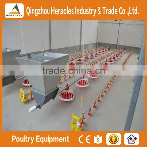2016 Complete Controlled Heracles Large-scale Automatic Poultry Feeders and Drinkers in Brioler Chicken Farm Equipment Design thumbnail-1