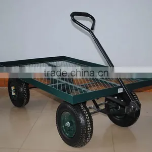 Tool Cart Metal Hand Garden Trolley thumbnail-1
