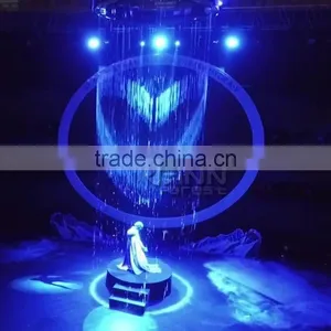Indoor Decoration Removable Portable Fountain Digital Water Curtain thumbnail-2