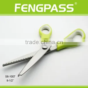 S8-1007 23.6CM 2Cr13 Stainless Steel Blade With PP+TPR Plastic Comfortable Handle Tailoring Scissors thumbnail-4