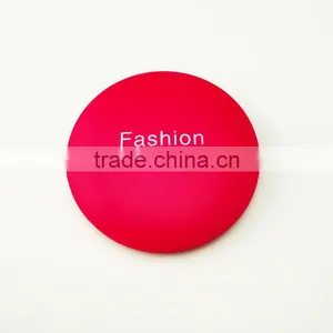 Portable Folding Double-Side Mirror Aluminum Mirror Fashion Cute Creative Mini Custom Logo thumbnail-3