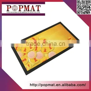 Non Woven Fabric Rubber Bar Mat Thermal Transfer Printing Bar Runner thumbnail-2