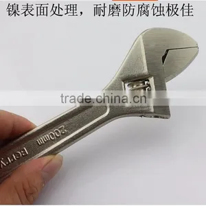 BERRYLION 150mm/6'' Drop Forged Chrome Vanadium Monkey Wrench for Sale thumbnail-1