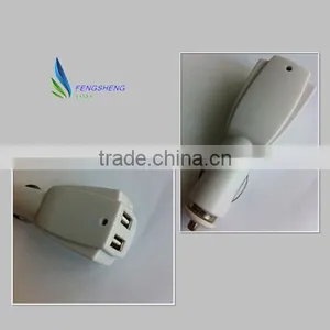 12v Dual USB Car Charger for Mobile Phone thumbnail-1