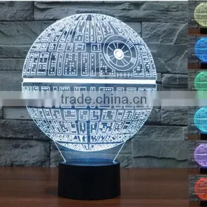 Novelty Indoor Room 10pcs Led Festival Party Decoration 3D Night Light thumbnail-2