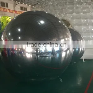 Giant Inflatable Disco Mirror Balls Large Inflatable Party Silver Ball for Party/ Wedding/ Decoration thumbnail-5