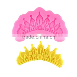 Cake Mold Fondant Crown Silicone Liquid Mold Baking Cake Decoration 1688 Agent thumbnail-3