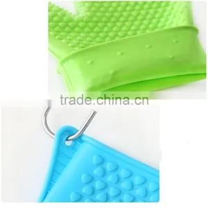 Heat Resistant Silicone BBQ Gloves, Best Oven Mitt, for Grill, Cooking, Baking, Boiling. Trade Assurance thumbnail-1