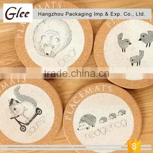 Wholesale 2017 Newly Personalized Cork Coaster / Paper Cup Mat thumbnail-1
