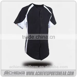 2017 Cheap Wholesale Plain Baseball Jersey Shirts,custom Baseball Uniforms thumbnail-1