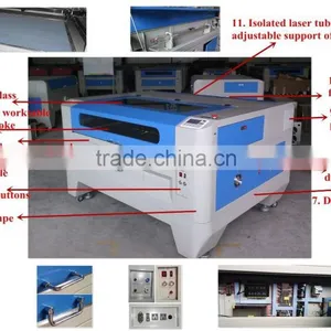 CO2 Laser Engraving and Cutting Machine JQ1390 thumbnail-2