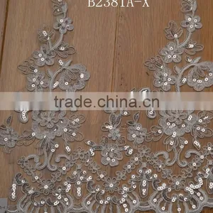 High Quality Guipure Lace Trim Cheap 100% Cotton Embroidery Lace Trim for Dress thumbnail-1