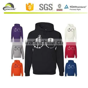 Designer Wholesale Plain Black Hoodie thumbnail-1