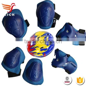 HFX0241 New Design Custom Kids Protective Gear Equipment With Hand Gloves and Safety Helmet thumbnail-1
