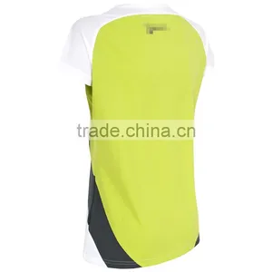 Custom Women 100% Polyester Round Neck Tee t Shirt thumbnail-4