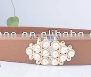 Newest Lady Fashion Camel Beads Belt thumbnail-1