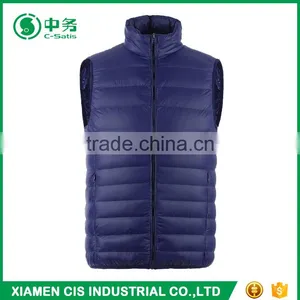 2017 Trendy European Style Winter Plus Size Ultralight Mens Padded Down Vest thumbnail-5