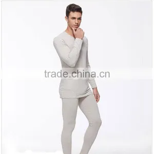 Customized Solid Long Johns Underwear Mens Thick Thermal Underwear thumbnail-2