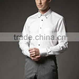 Wholesale Custom Design Dress Shirt, High Quality Man Shirt, Long Sleeve Shirt thumbnail-4