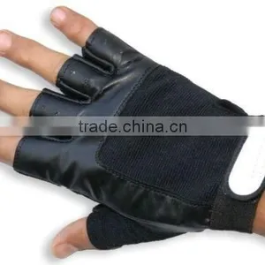 Leather Weight Lifting Gloves thumbnail-1