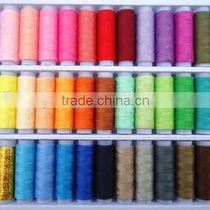 39colors 100% Polyester Spun Sewing Thread for Household , Embrodiery, Sewing Machine,DIY Set thumbnail-3