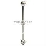 316l Surgical Steel Tongue Barbell Multi-gem Ball Industrial Body Piercing Jewelry, Fashion Tongue Barbell,tongue Rings thumbnail-1