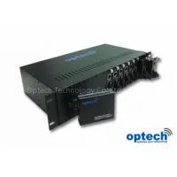 2U 19” 14 Slots Media Converter Rack thumbnail-1