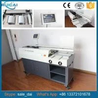 A3 Single Glue Roller Perfect Binding Machine With CE thumbnail-1