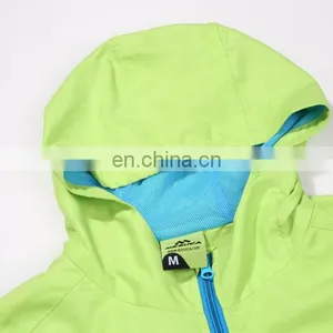 2017 Hot Sale Fashion Waterproof Breathable Rain Jacket thumbnail-4