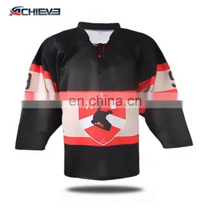 Sublimated Fdny Hockey Jersey / European Hockey Socks thumbnail-1